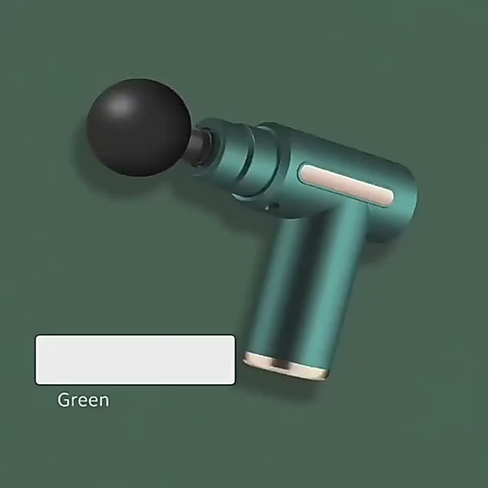 Cordless Massage Gun – Rechargeable Deep Tissue Muscle Massager | مسدس مساج لاسلكي – جهاز تدليك عضلي عميق قابل للشحن | Multi-Colors | KSA Delivery 1-3 Days