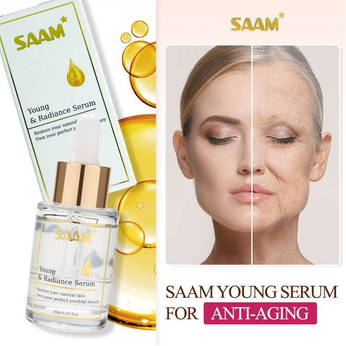 SAAM – Young & Radiance Serum 10% Niacinamide (Original) 30ml | سيروم سام يونغ آند ريديانس بتركيبة نياكيناميد (الأصلي) 30مل | K-Beauty Skincare | 30 Days Replacement Warranty | KSA Delivery 1-3 Days