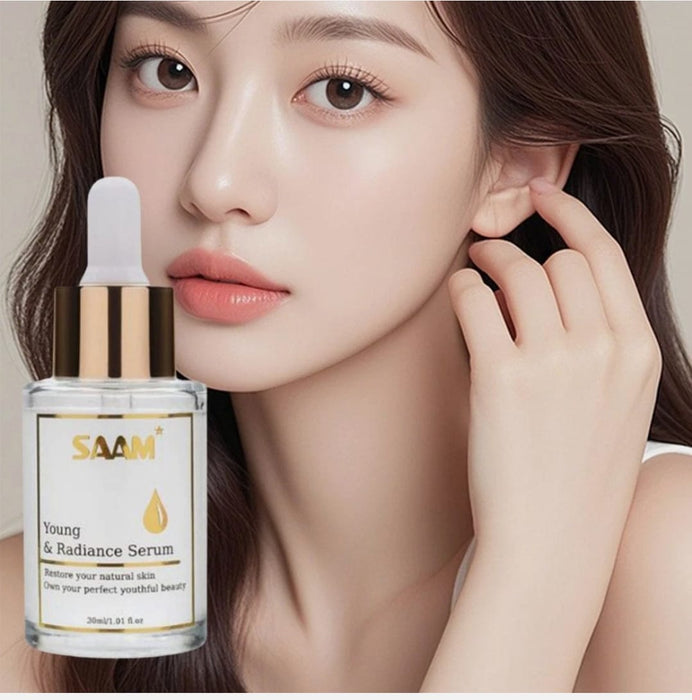 SAAM – Young & Radiance Serum 10% Niacinamide (Original) 30ml | سيروم سام يونغ آند ريديانس بتركيبة نياكيناميد (الأصلي) 30مل | K-Beauty Skincare | 30 Days Replacement Warranty | KSA Delivery 1-3 Days