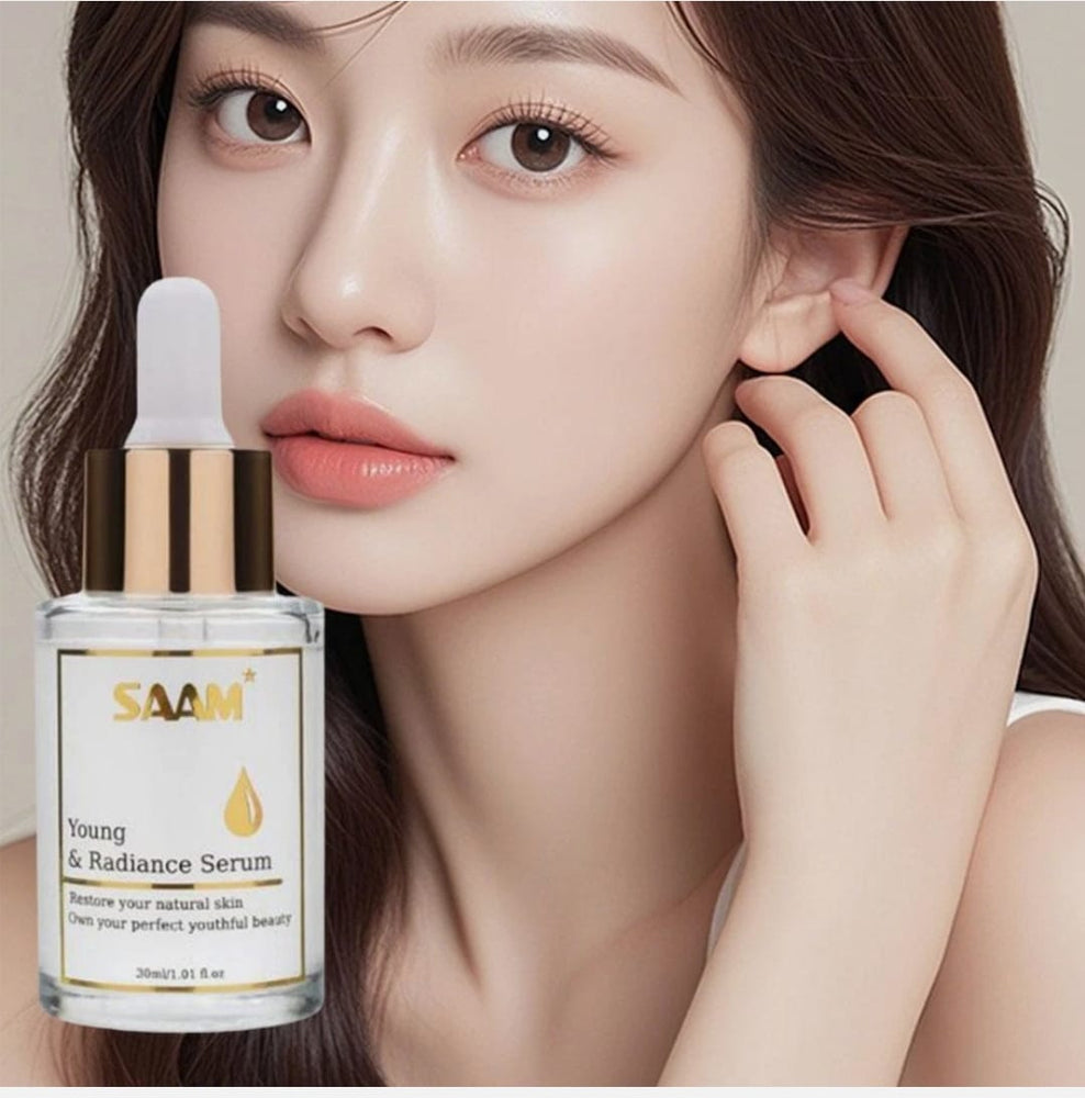 SAAM – Young & Radiance Serum 10% Niacinamide (Original) 30ml | سيروم سام يونغ آند ريديانس بتركيبة نياكيناميد (الأصلي) 30مل | K-Beauty Skincare | 30 Days Replacement Warranty | KSA Delivery 1-3 Days