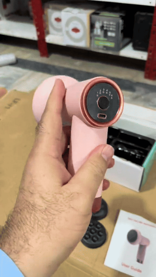Handheld Body Massager – Relaxation & Muscle Pain Relief Device | جهاز مساج محمول للجسم – لتخفيف آلام العضلات والاسترخاء | KSA Delivery 1-3 Days